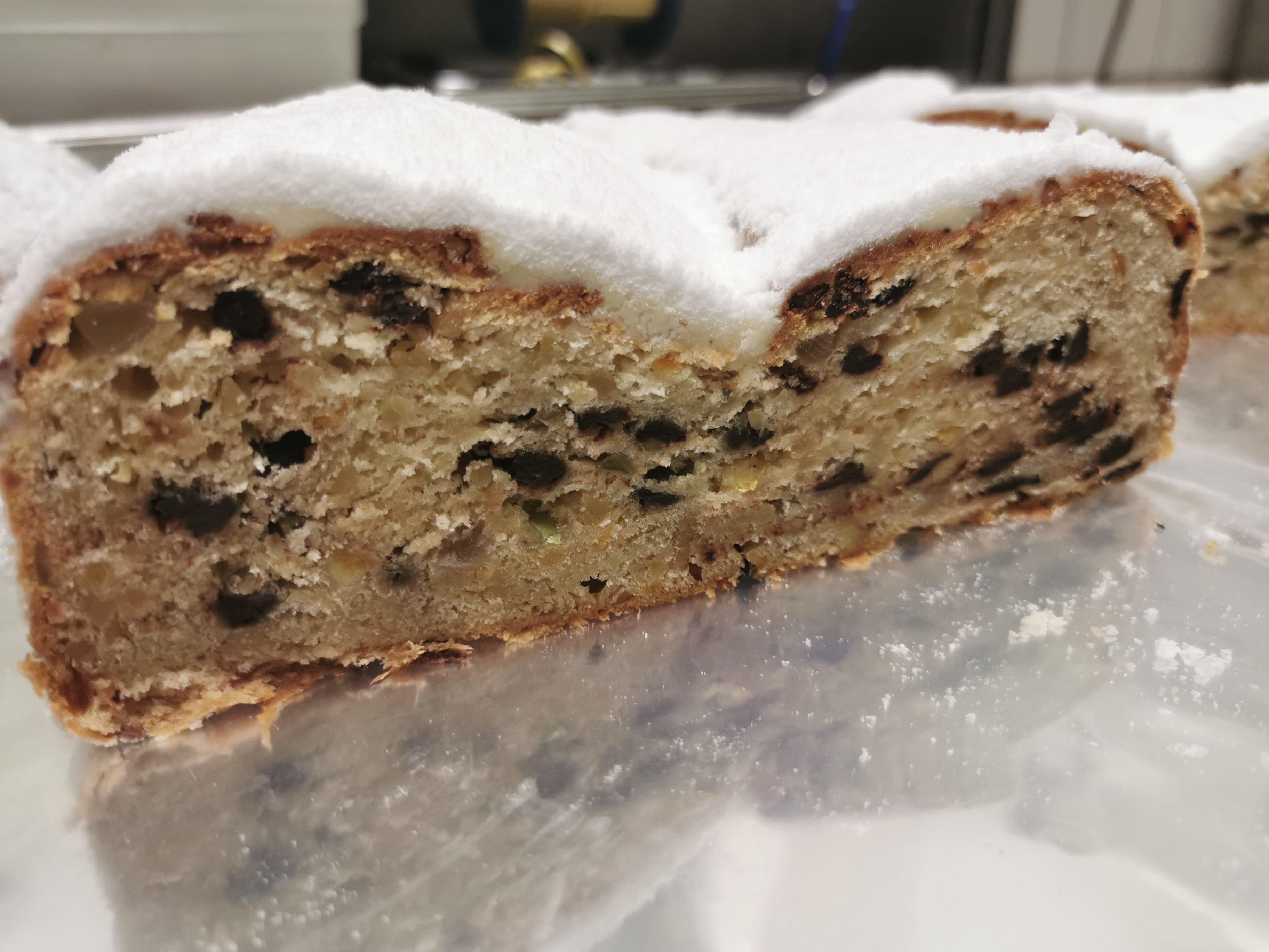 Mandelstollen mit Schokolade 1/2 von 1500 Gramm