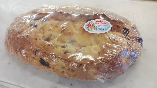 Ungezuckerter Christstollen 1000 Gramm